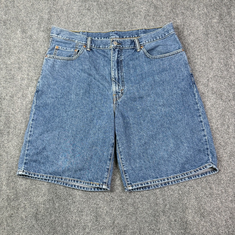 Levi's 550 Men's Relaxed Fit Denim Shorts Size 40 Blue Medium Wash Cotton